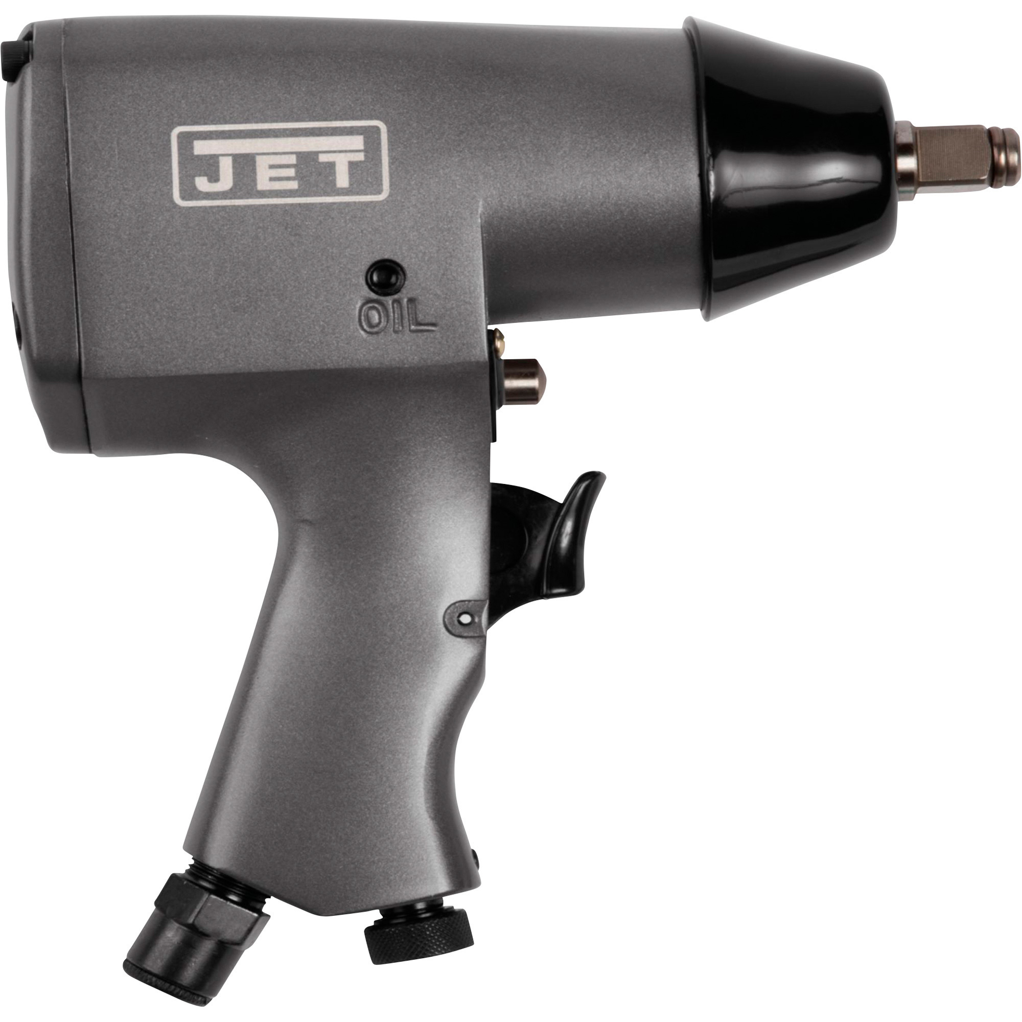 JET Air Impact Wrench, 1/2in. Drive, 4 CFM, 250 Ft./Lbs. Max Torque, Model# JAT-102